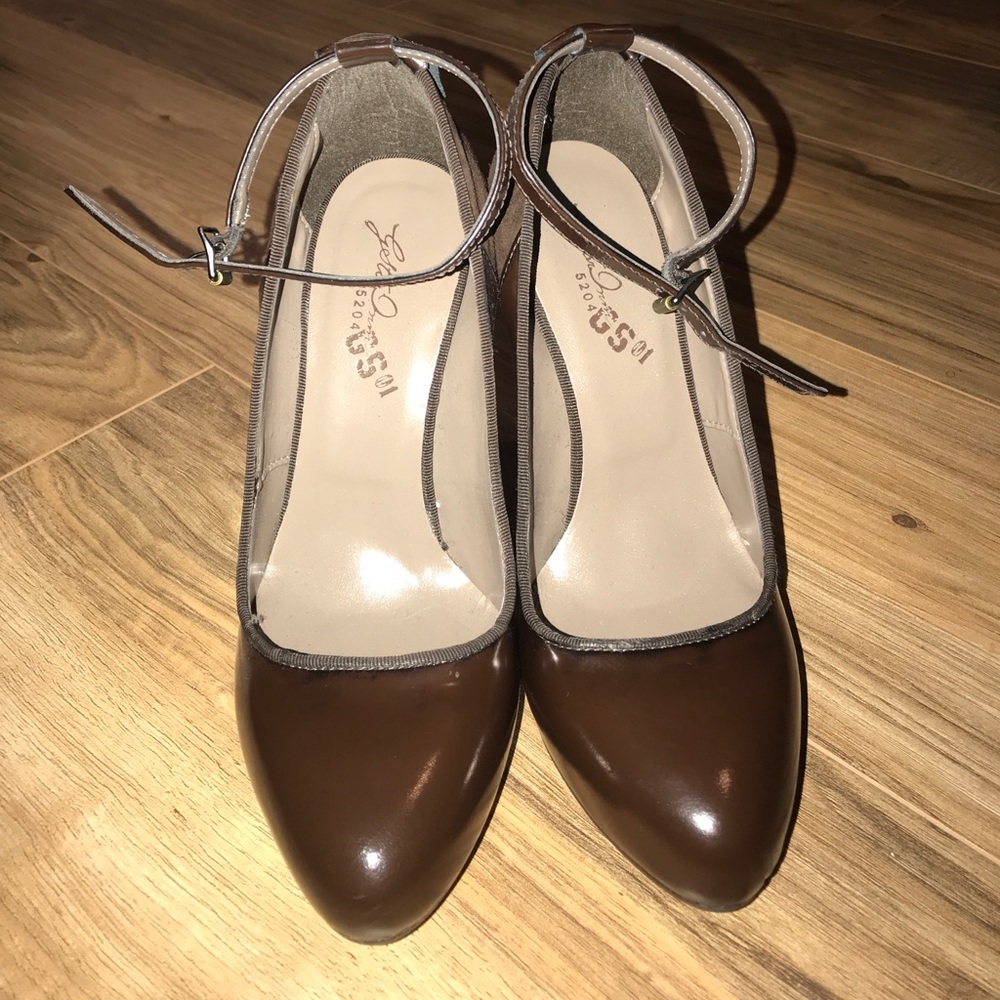 Gstar brown high heel